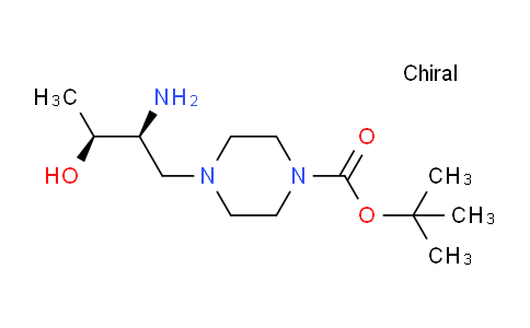 CAS No. 2427483-03-0, tert-Butyl 4-((2S,3S)-2-amino-3-hydroxybutyl)piperazine-1-carboxylate