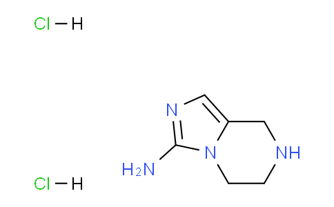 CAS No. 165894-32-6, 5,6,7,8-Tetrahydroimidazo[1,5-a]pyrazin-3-amine dihydrochloride