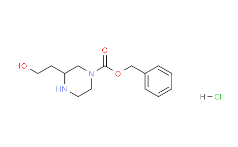 CAS No. 2411635-15-7, Benzyl 3-(2-hydroxyethyl)piperazine-1-carboxylate hydrochloride