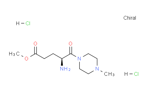 CAS No. 1990505-77-5, Methyl (S)-4-amino-5-(4-methylpiperazin-1-yl)-5-oxopentanoate dihydrochloride