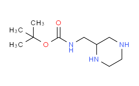 CAS No. 875551-76-1, tert-butyl (piperazin-2-ylmethyl)carbamate