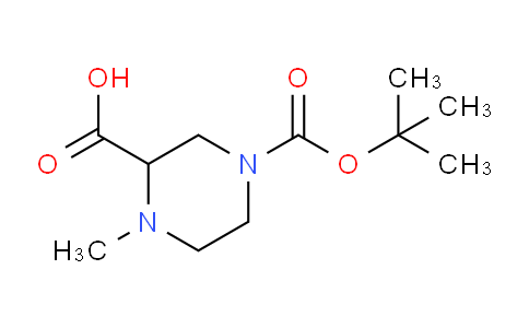 CAS No. 851882-93-4, 1-methyl-4-[(2-methylpropan-2-yl)oxycarbonyl]piperazine-2-carboxylic acid