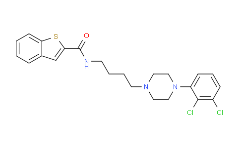 CAS No. 474432-66-1, Benzo[b]thiophene-2-carboxylic acid {4-[4-(2,3-dichloro- phenyl)-piperazin-1-yl]-butyl}-amide