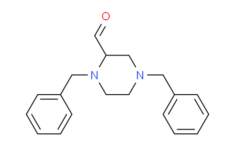 CAS No. 54969-29-8, 1,4-dibenzylpiperazine-2-carbaldehyde