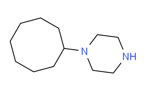 CAS No. 21043-43-6, 1-Cyclooctylpiperazine