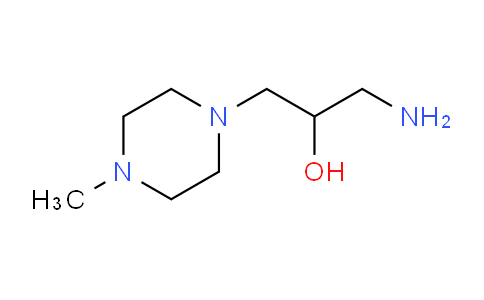 CAS No. 39849-48-4, 1-Amino-3-(4-methylpiperazin-1-yl)propan-2-ol