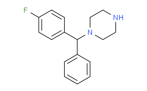 CAS No. 27064-89-7, 1-(4-Fluoro-alpha-phenylbenzyl)piperazine