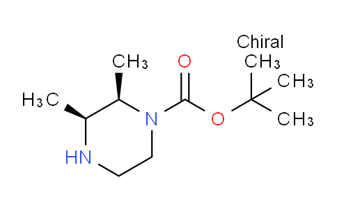 CAS No. 1932400-68-4, tert-butyl (2R,3S)-2,3-dimethylpiperazine-1-carboxylate