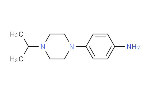 CAS No. 443914-86-1, 4-(4-isopropylpiperazin-1-yl)aniline