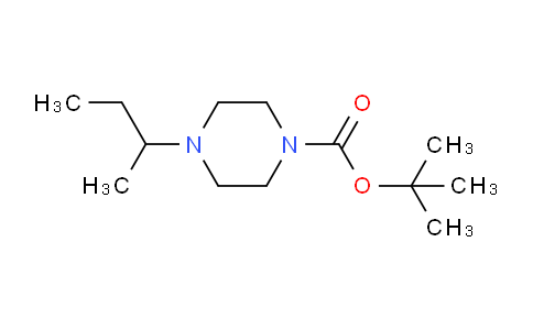 CAS No. 686721-28-8, Tert-Butyl 4-(sec-butyl)piperazine-1-carboxylate