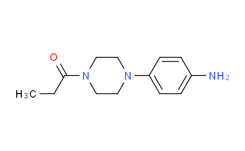 CAS No. 442549-70-4, 1-(4-(4-aminophenyl)piperazin-1-yl)propan-1-one