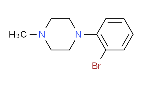 CAS No. 250383-81-4, 1-(2-Bromophenyl)-4-methylpiperazine