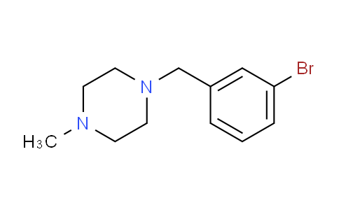 CAS No. 331977-03-8, 1-(3-Bromobenzyl)-4-methylpiperazine
