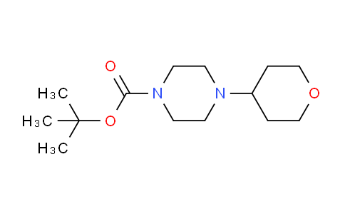 CAS No. 706759-32-2, tert-butyl 4-(tetrahydro-2H-pyran-4-yl)piperazine-1-carboxylate
