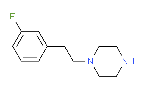 CAS No. 188400-93-3, 1-[2-(3-Fluorophenyl)ethyl]piperazine