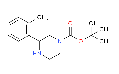 CAS No. 886766-65-0, 3-O-Tolyl-piperazine-1-carboxylic acid tert-butyl ester