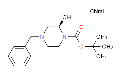 CAS No. 170033-58-6, (R)-tert-Butyl 4-benzyl-2-methylpiperazine-1-carboxylate
