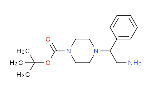 CAS No. 444892-54-0, 1-Boc-4-(2-Amino-1-phenylethyl)piperazine