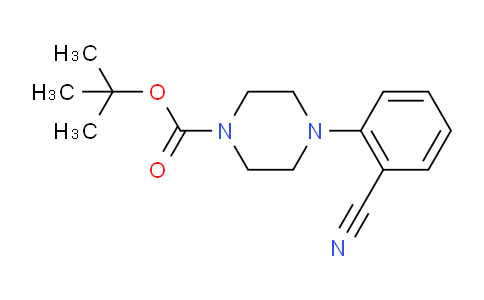 CAS No. 179250-25-0, tert-Butyl 4-(2-cyanophenyl)piperazine-1-carboxylate