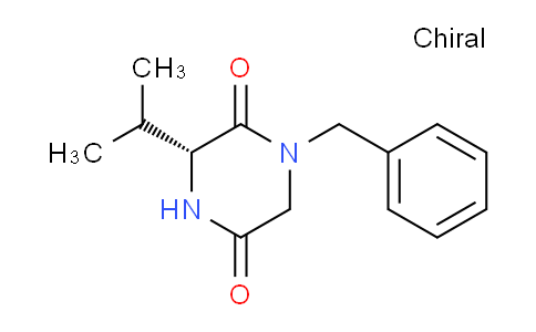CAS No. 479681-62-4, (R)-1-Benzyl-3-isopropylpiperazine-2,5-dione