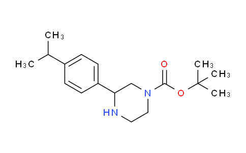 CAS No. 886766-93-4, 1-Boc-3-(4-Isopropylphenyl)piperazine