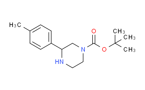 CAS No. 669695-60-7, 3-p-Tolyl-piperazine-1-carboxylic acid tert-butyl ester
