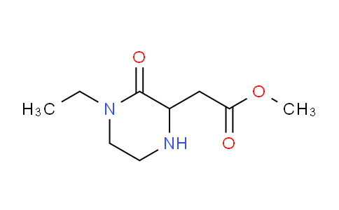 CAS No. 534603-22-0, Methyl 2-(4-ethyl-3-oxo-2-piperazinyl)acetate