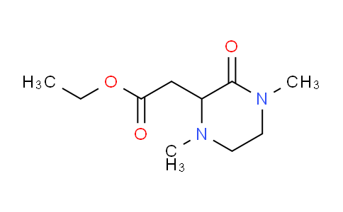 CAS No. 175205-86-4, Ethyl 2-(1,4-dimethyl-3-oxopiperazin-2-yl)acetate