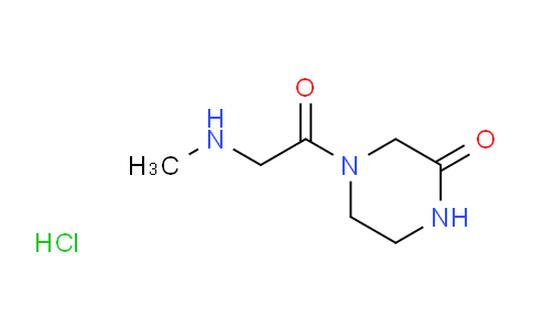 CAS No. 1220017-36-6, 4-(2-(Methylamino)acetyl)piperazin-2-one hydrochloride