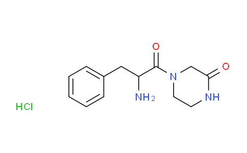 CAS No. 1236260-53-9, 4-(2-Amino-3-phenylpropanoyl)piperazin-2-one hydrochloride