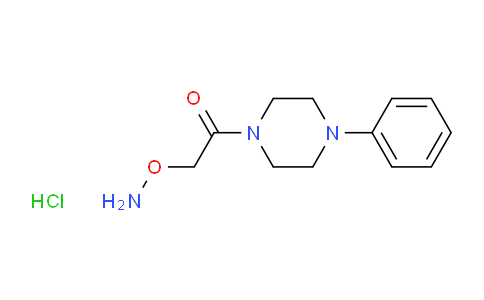 CAS No. 275374-83-9, 2-(Aminooxy)-1-(4-phenylpiperazin-1-yl)ethanone hydrochloride