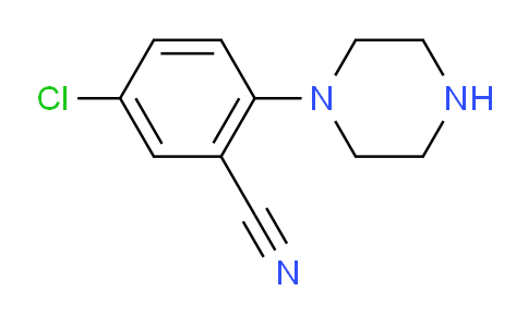 CAS No. 182181-36-8, 5-Chloro-2-(piperazin-1-yl)benzonitrile