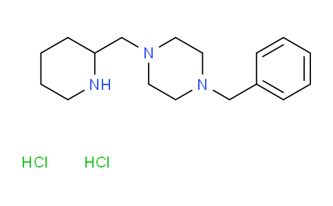 CAS No. 1220021-41-9, 1-Benzyl-4-(piperidin-2-ylmethyl)piperazine dihydrochloride
