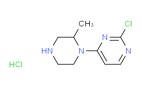 CAS No. 1261235-65-7, 2-Chloro-4-(2-methylpiperazin-1-yl)pyrimidine hydrochloride