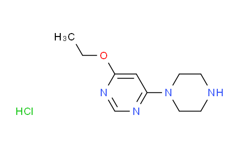 CAS No. 1185310-50-2, 4-Ethoxy-6-(piperazin-1-yl)pyrimidine hydrochloride