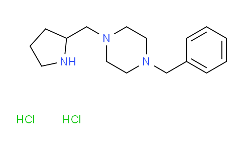 CAS No. 1220036-00-9, 1-Benzyl-4-(pyrrolidin-2-ylmethyl)piperazine dihydrochloride