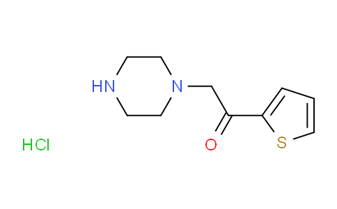 CAS No. 1172955-30-4, 2-(Piperazin-1-yl)-1-(thiophen-2-yl)ethanone hydrochloride