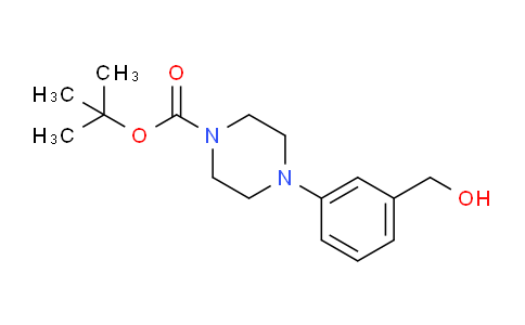 CAS No. 261925-88-6, tert-Butyl 4-(3-(hydroxymethyl)phenyl)piperazine-1-carboxylate