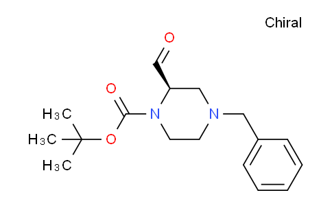 CAS No. 1257856-16-8, (R)-tert-Butyl 4-benzyl-2-formylpiperazine-1-carboxylate