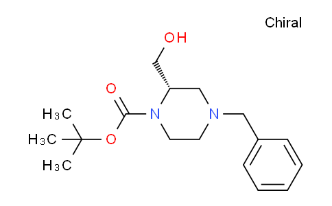 CAS No. 947275-34-5, (S)-tert-Butyl 4-benzyl-2-(hydroxymethyl)piperazine-1-carboxylate