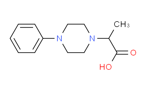 CAS No. 856929-62-9, 2-(4-Phenylpiperazin-1-yl)propanoic acid