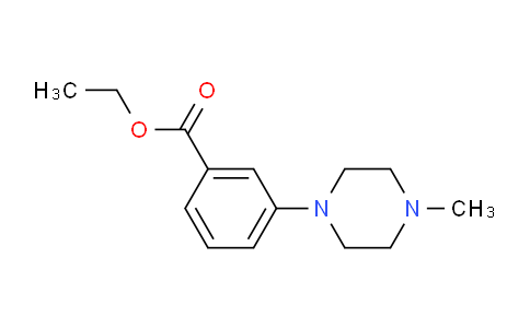 CAS No. 215315-89-2, Ethyl 3-(4-methylpiperazin-1-yl)benzoate