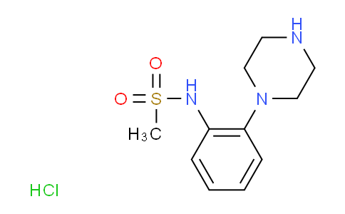 CAS No. 199105-19-6, N-(2-(Piperazin-1-yl)phenyl)methanesulfonamide hydrochloride