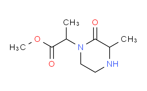 CAS No. 108824-74-4, Methyl 2-(3-methyl-2-oxopiperazin-1-yl)propanoate
