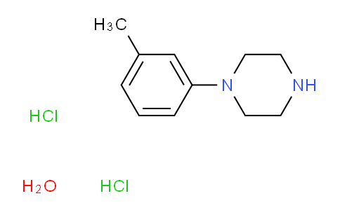 CAS No. 13078-13-2, 1-(m-Tolyl)piperazine dihydrochloride hydrate