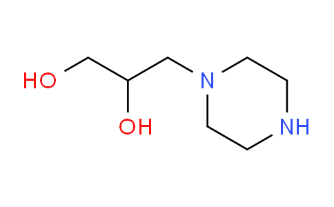 CAS No. 7483-59-2, 3-(1-Piperazinyl)-1,2-propanediol