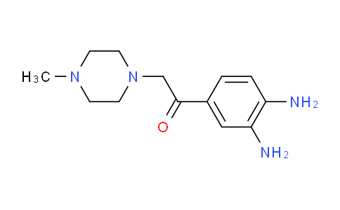 CAS No. 1216170-43-2, 1-(3,4-diaminophenyl)-2-(4-methylpiperazin-1-yl)ethanone