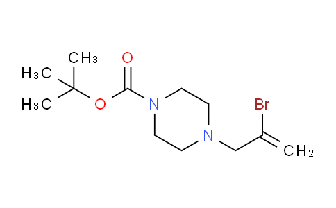 CAS No. 1306746-97-3, 2-Bromo-(N-Boc-4-piperazinyl)prop-1-ene