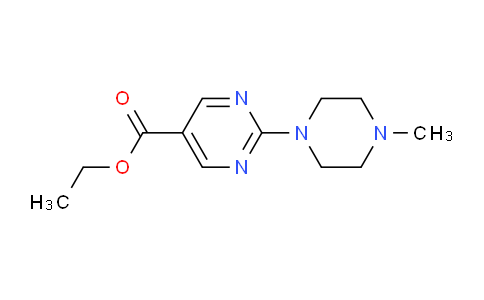 CAS No. 1116339-74-2, Ethyl 2-(4-methylpiperazin-1-yl)pyrimidine-5-carboxylate