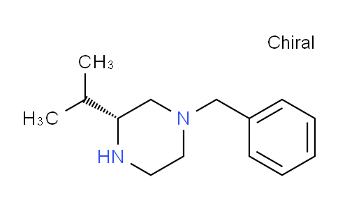 CAS No. 674791-94-7, (3R)-1-benzyl-3-(propan-2-yl)piperazine